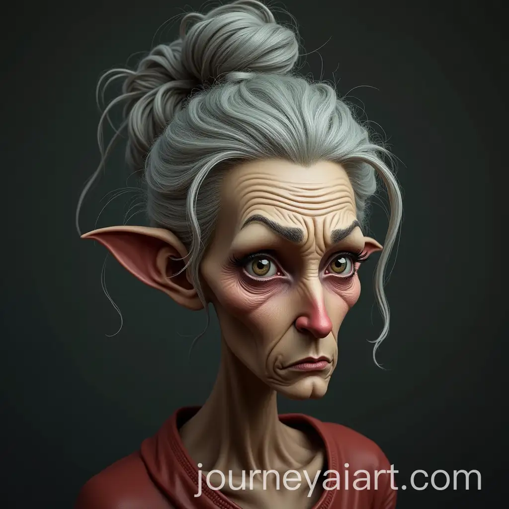 Elderly-Woman-with-Stern-Expression-and-Bright-Makeup