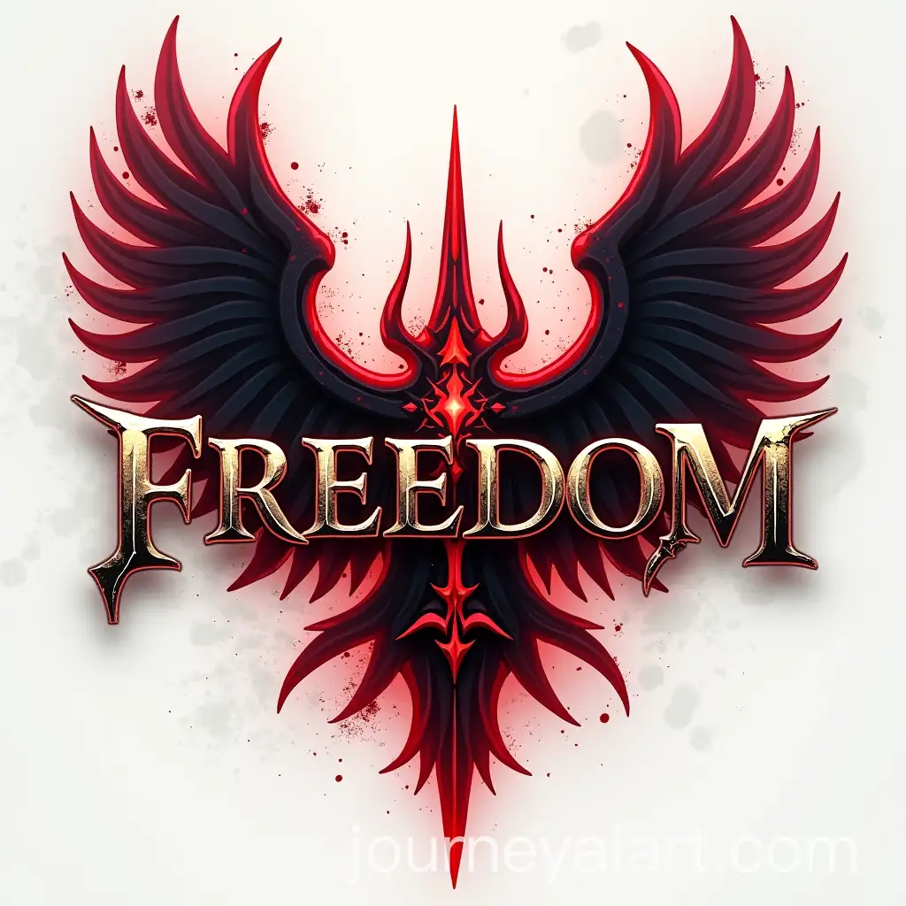 AnimeInspired-Logo-Design-MU-FREEDOM-in-Bold-Medieval-Style-with-Alucard-Character-Base-and-Glowing-Runes