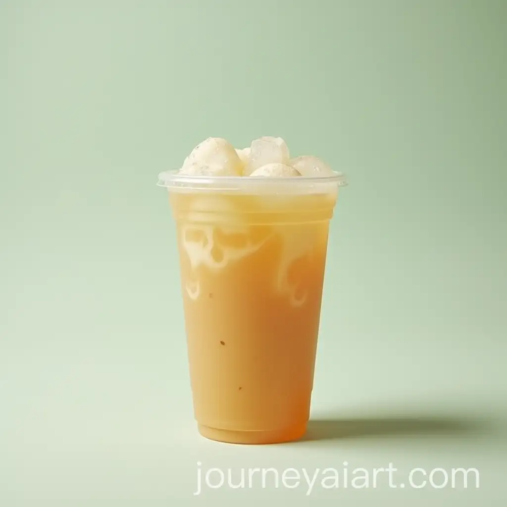 Iced-Frappuccino-in-Transparent-ToGo-Cup-on-Clean-Monotone-Background