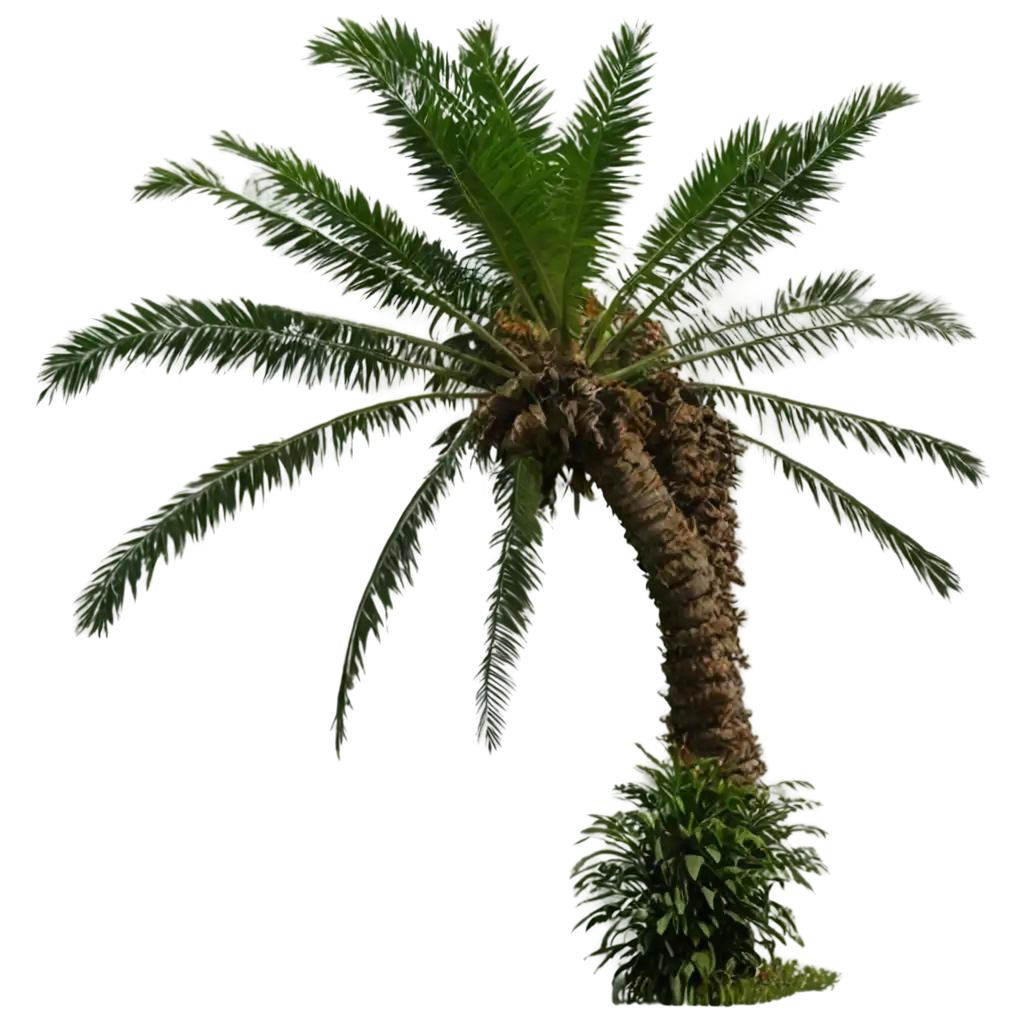 Oil-Palm-Tree-PNG-Image-HighQuality-and-Versatile-for-Various-Uses