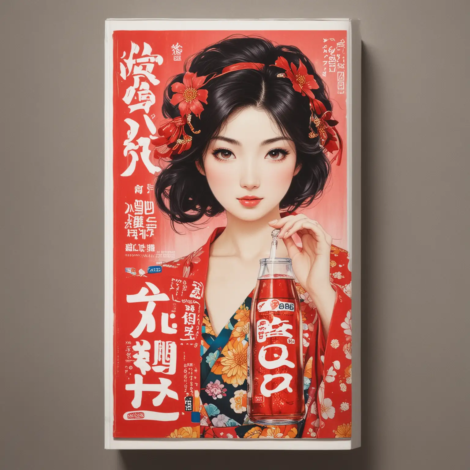 Modern-Japanese-Art-in-Advertising-Featuring-Soda