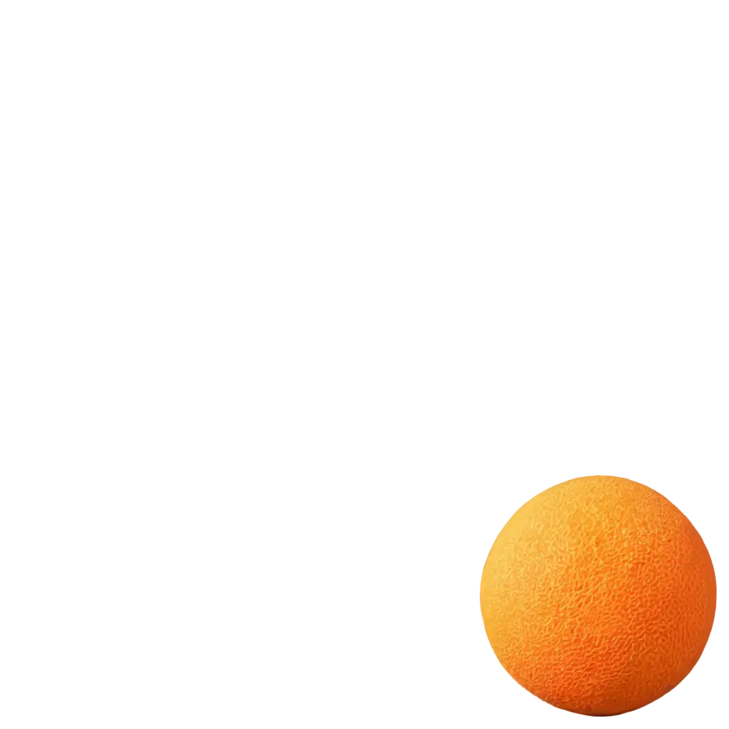 Orange-Round-Inflated-Ball-with-Rough-Texture-PNG-Image-for-Clear-HighQuality-Visuals