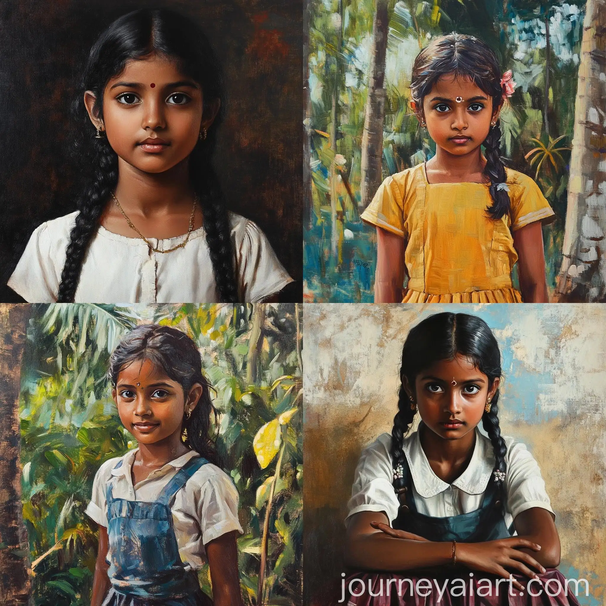 Kerala-School-Girl-in-Traditional-Attire-Standing-Proudly-with-Books