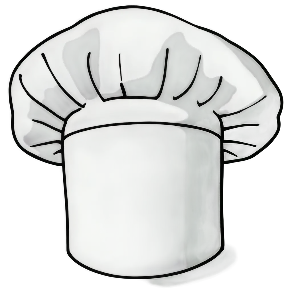 Chef-Hat-Cartoon-PNG-HighQuality-Transparent-Image-for-Culinary-Designs