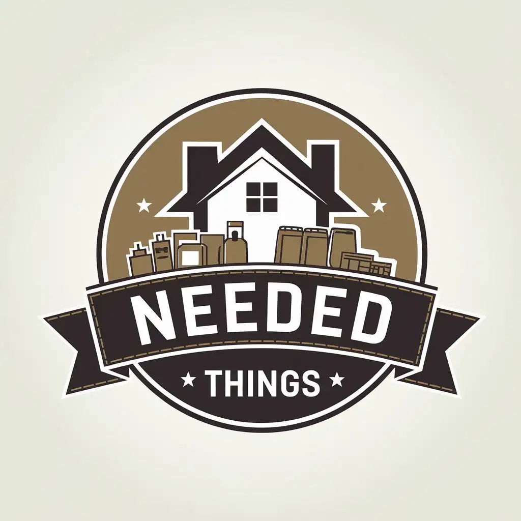 LOGO-Design-for-Needed-Things-House-and-Home-Goods-with-a-Modern-Aesthetic