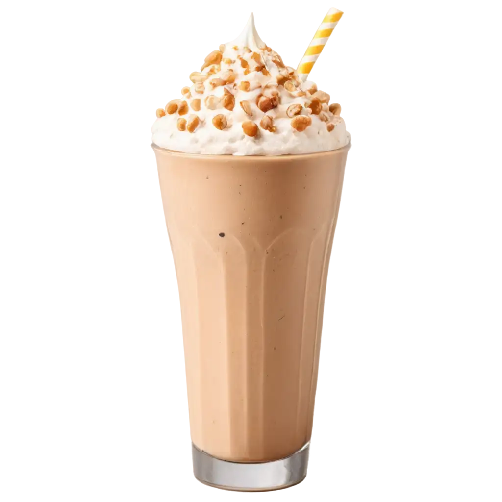 Creamy-Peanut-Butter-Protein-Shake-PNG-Image-Whipped-Cream-Crushed-Peanuts-and-Cafe-Setting