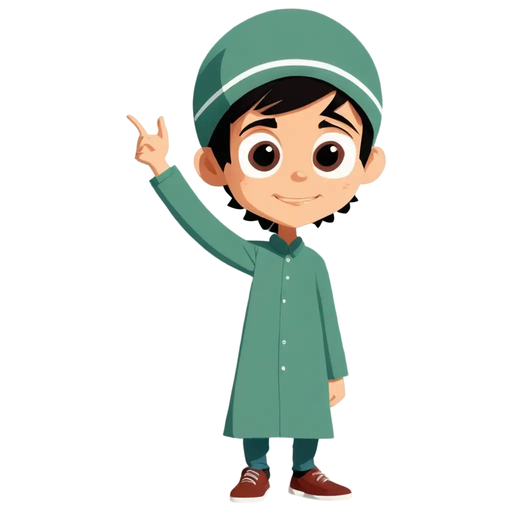 2D-Muslim-Kid-PNG-Image-for-DiversePNG-Image-SEO-Analysis-Uses-and-HighQuality-Visuals