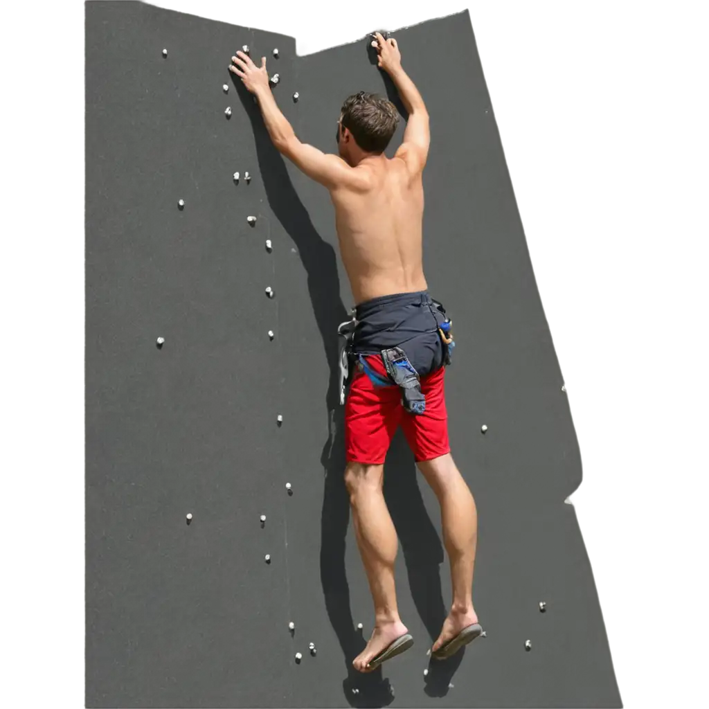 PNG-Image-Man-Climbing-a-Wall-ActionPacked-Digital-Art