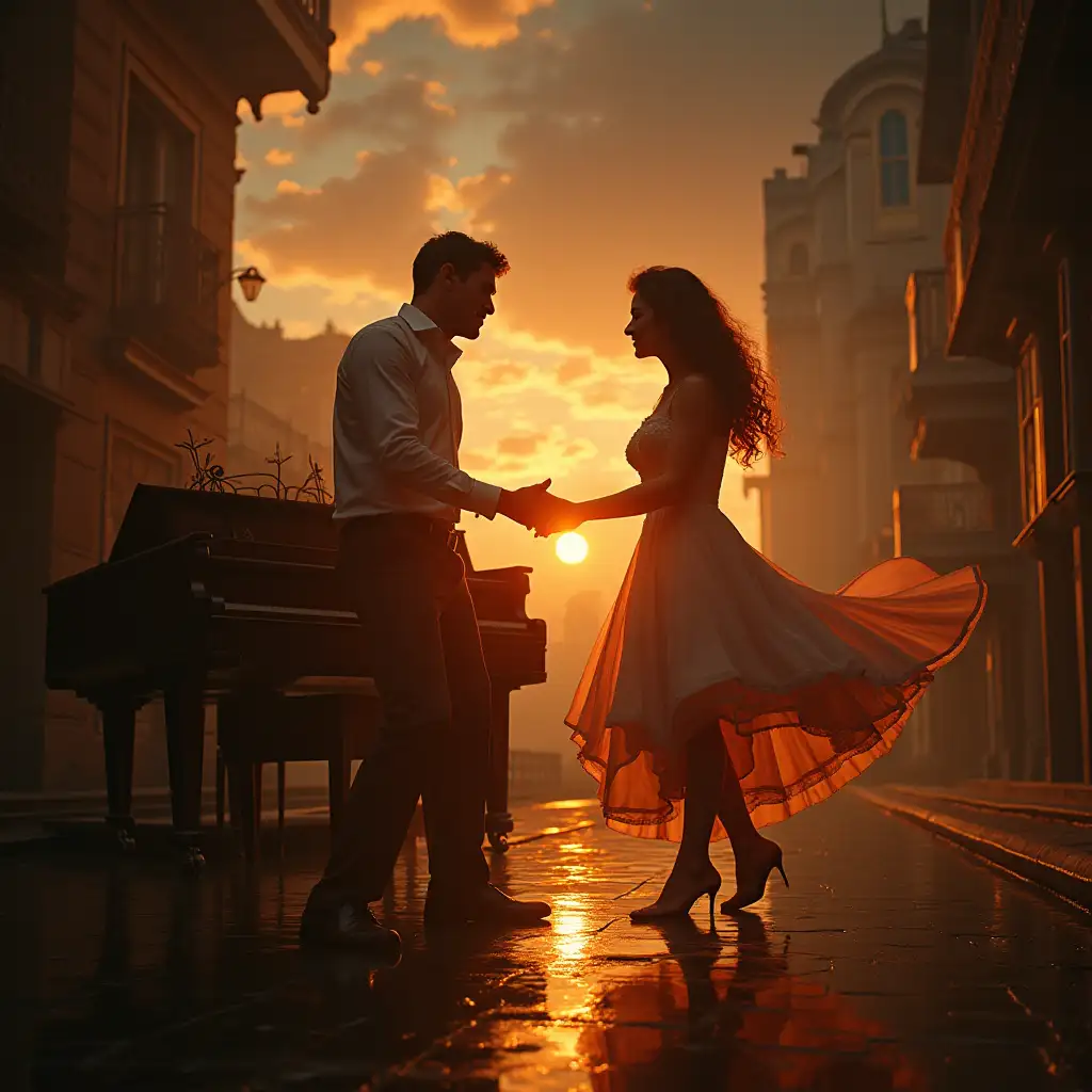 Music Style: Cinematic orchestralnInstruments: Full orchestranMood: Grand, sweepingnStory: A flowing piano piece about love’s deep and last bondnEternal Romance