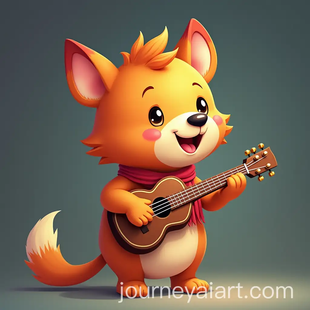 Cartoon-Animal-Playing-Musical-Instruments