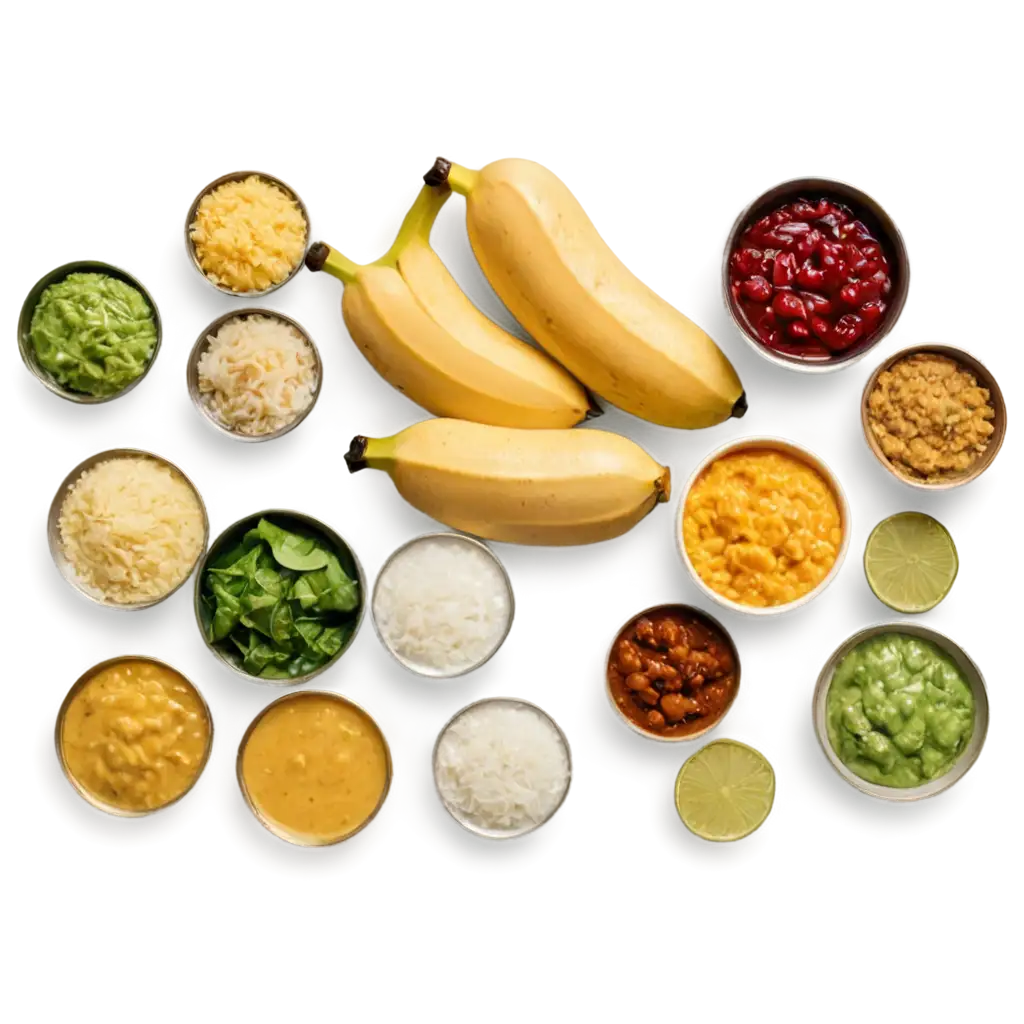 HighQuality-PNG-Image-of-a-Muscle-Gain-Diet-Plan-with-Banana-Roti-Rice-Milk-and-Sabji