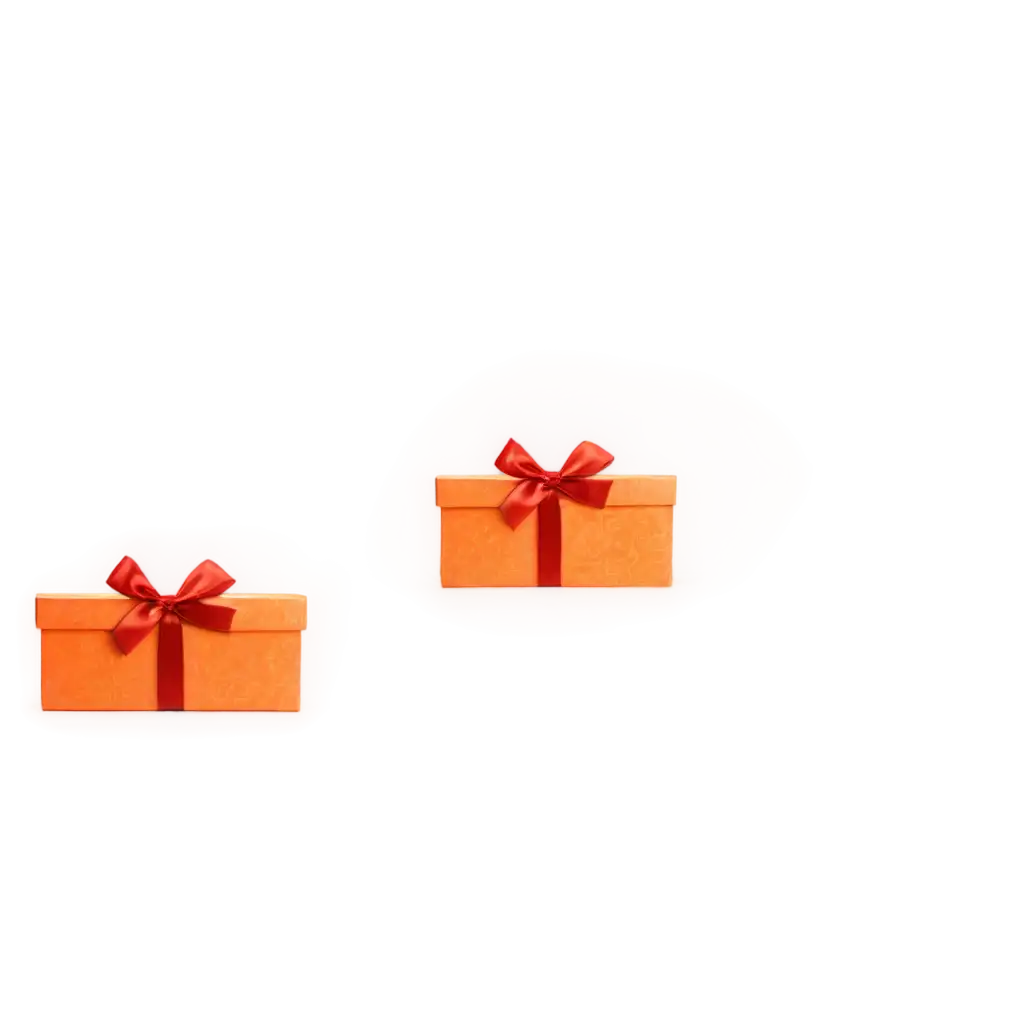 Orange-Gift-Box-with-a-Bow-PNG-Perfect-for-Digital-Projects-and-Celebrations