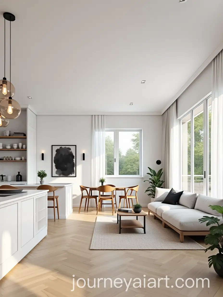 ModernAI-Image-Prompt-Expansion-Scandinavian-Living-Room-with-Spacious-Kitchen-and-Elegant-Furniture