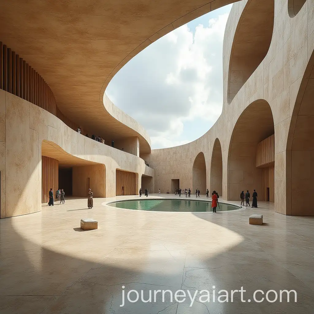 Modern-Iranian-Architectural-Design-at-a-Cultural-Center