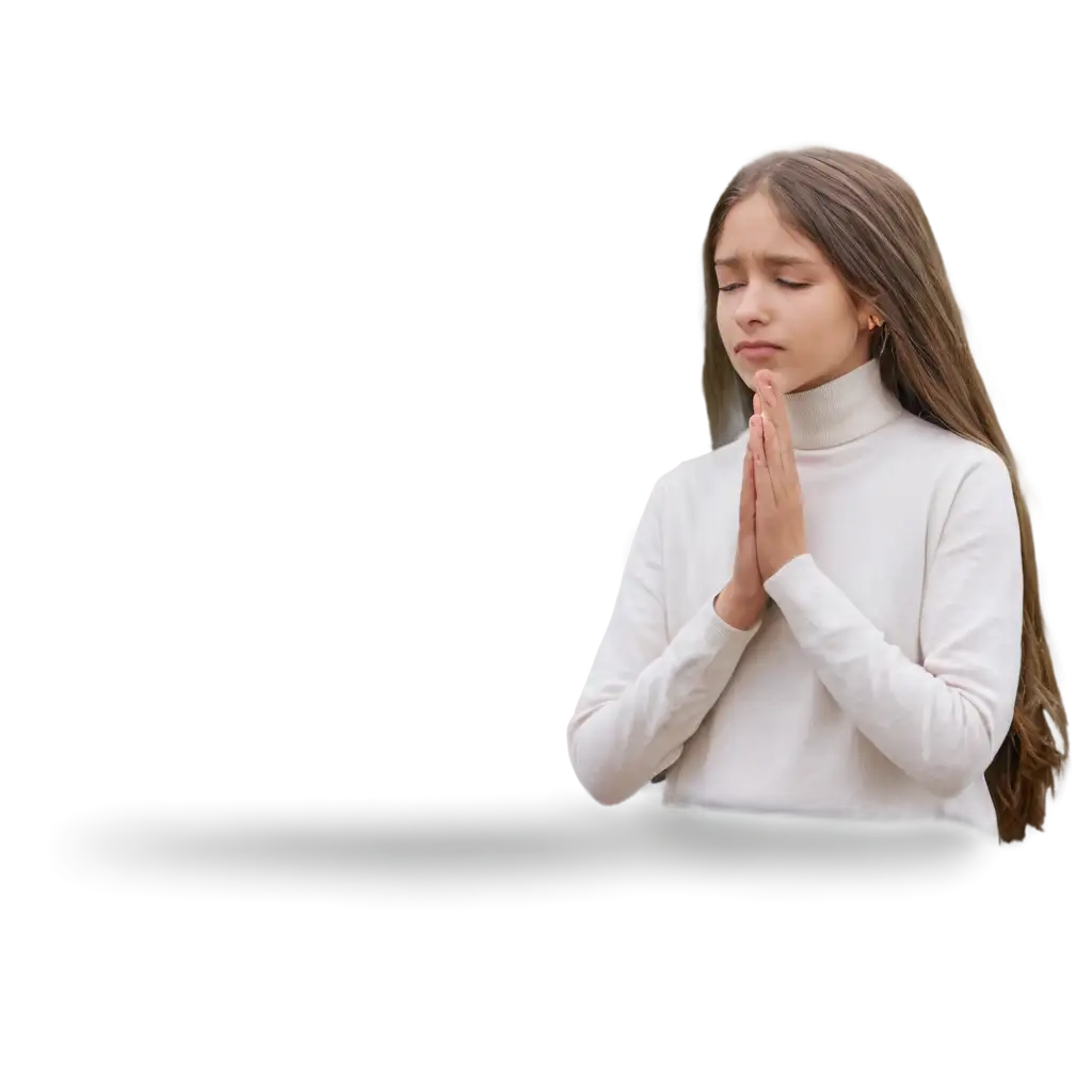 Prayer-PNG-Image-Tranquil-Scene-with-Person-in-Deep-Contemplation