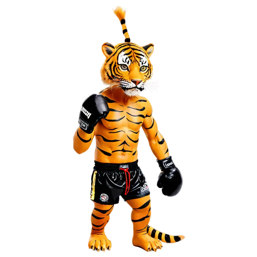 Muay-Thai-Fighting-Tiger-with-Boxing-Gloves-and-Shorts-PNG-Image-Powerful-and-Dynamic-Artwork