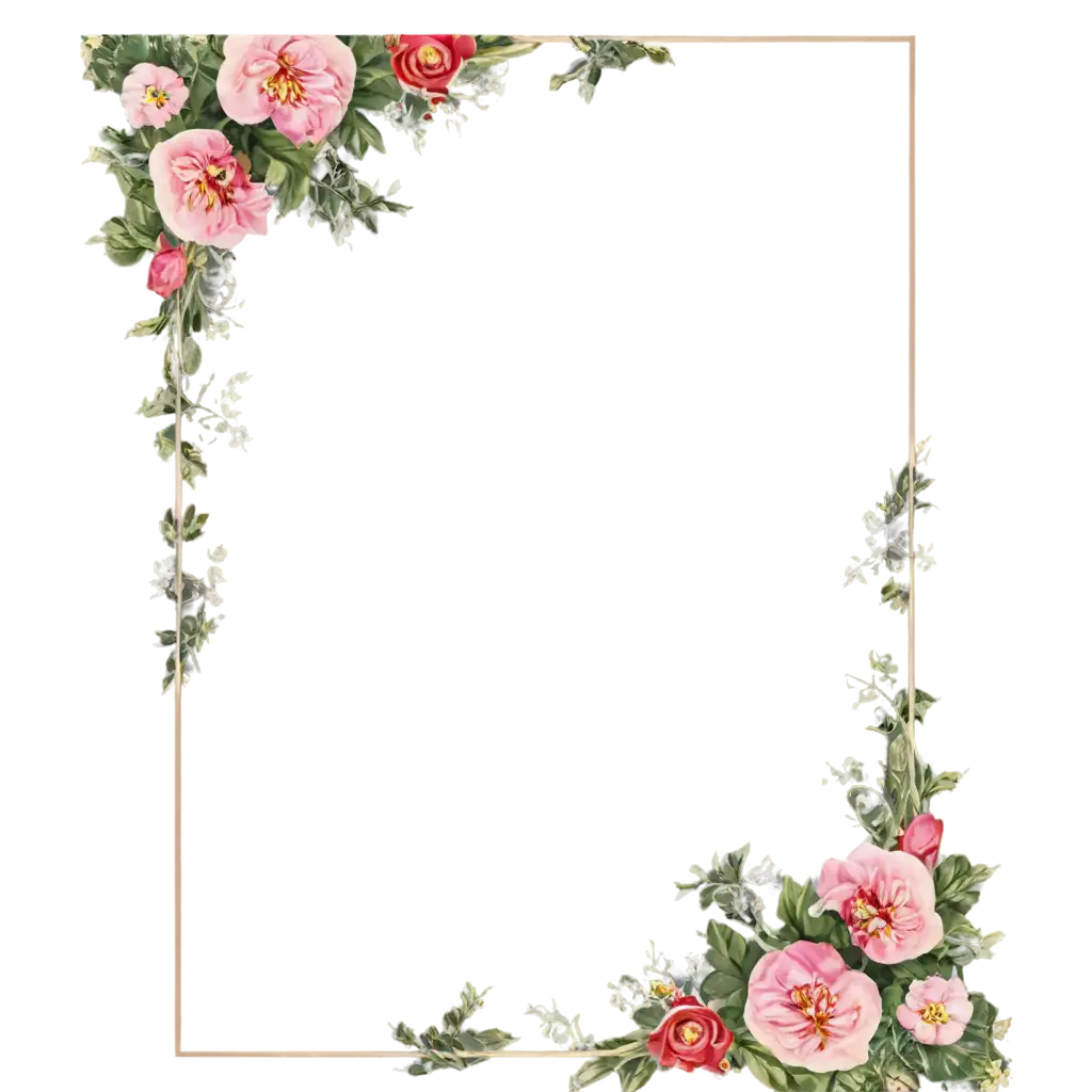 Floral-Frame-PNG-Exquisite-Designs-for-Versatile-Digital-Art