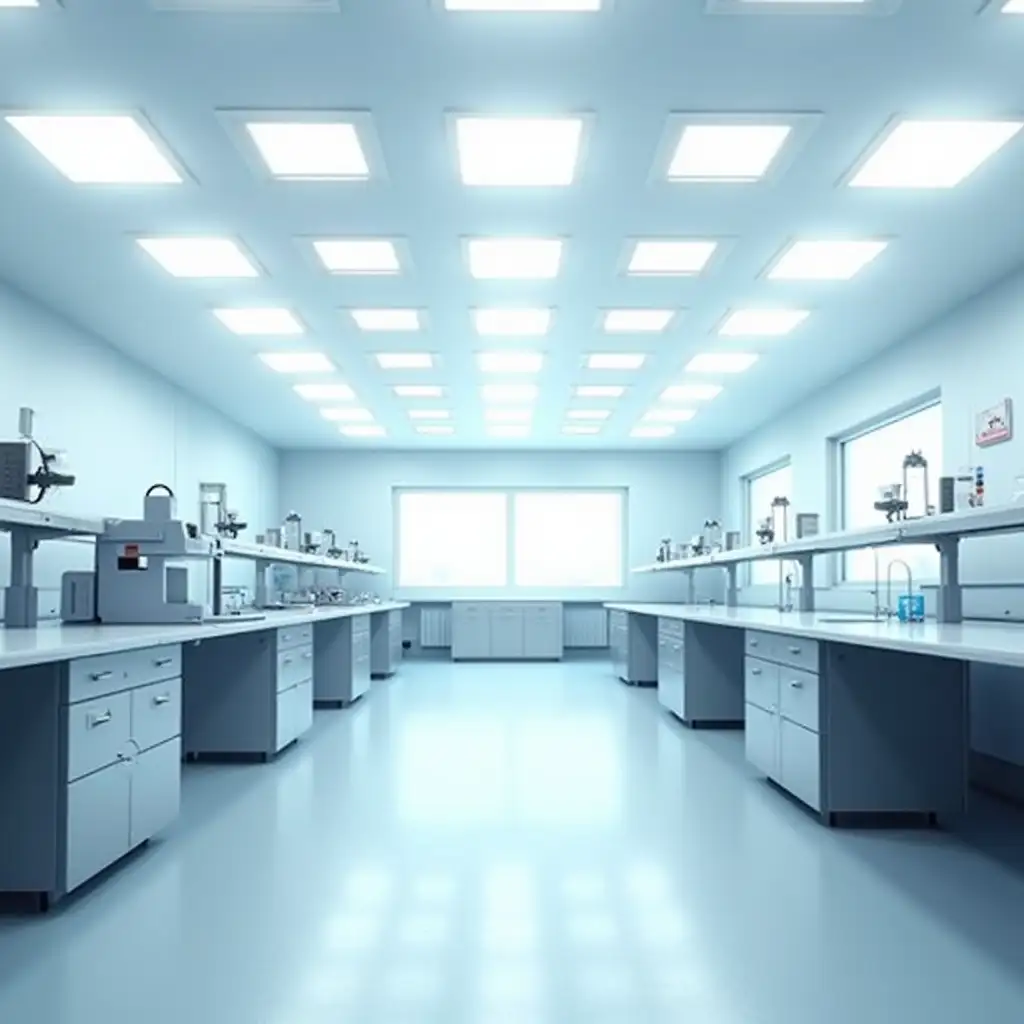 Modern-and-Minimalist-Laboratory-with-Futuristic-Design-and-Advanced-EquipmentModern-clean-laboratory-design