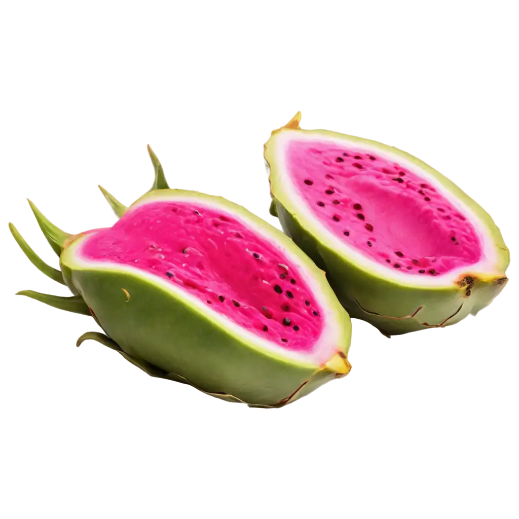 UltraRealistic-PNG-Image-of-Freshly-Sliced-Dragon-Fruit-with-Juicy-Translucent-Texture