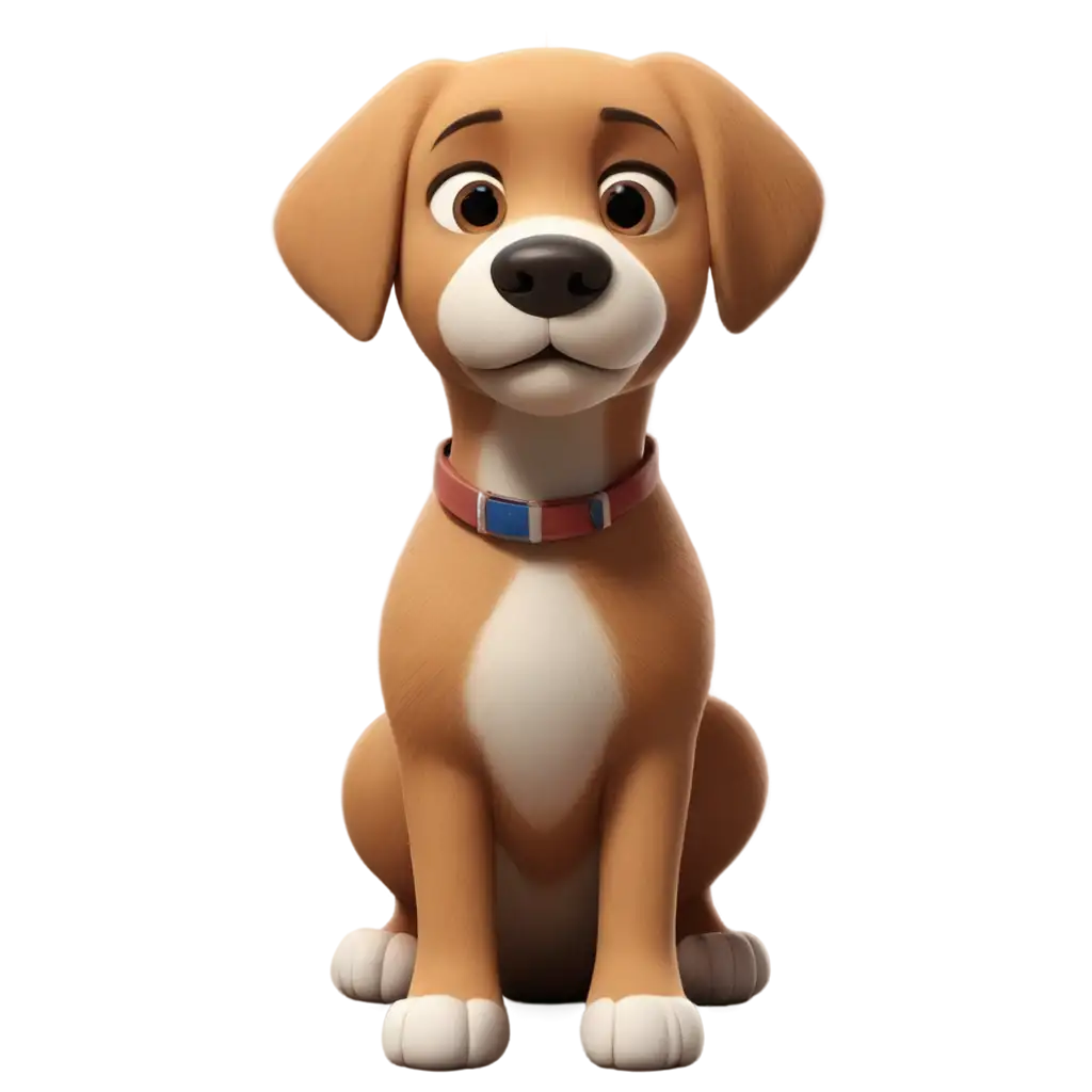 Adorable-3D-Dog-PNG-Image-for-Creative-Projects-HighQuality-Transparent-Artwork-for-Versatile-Use