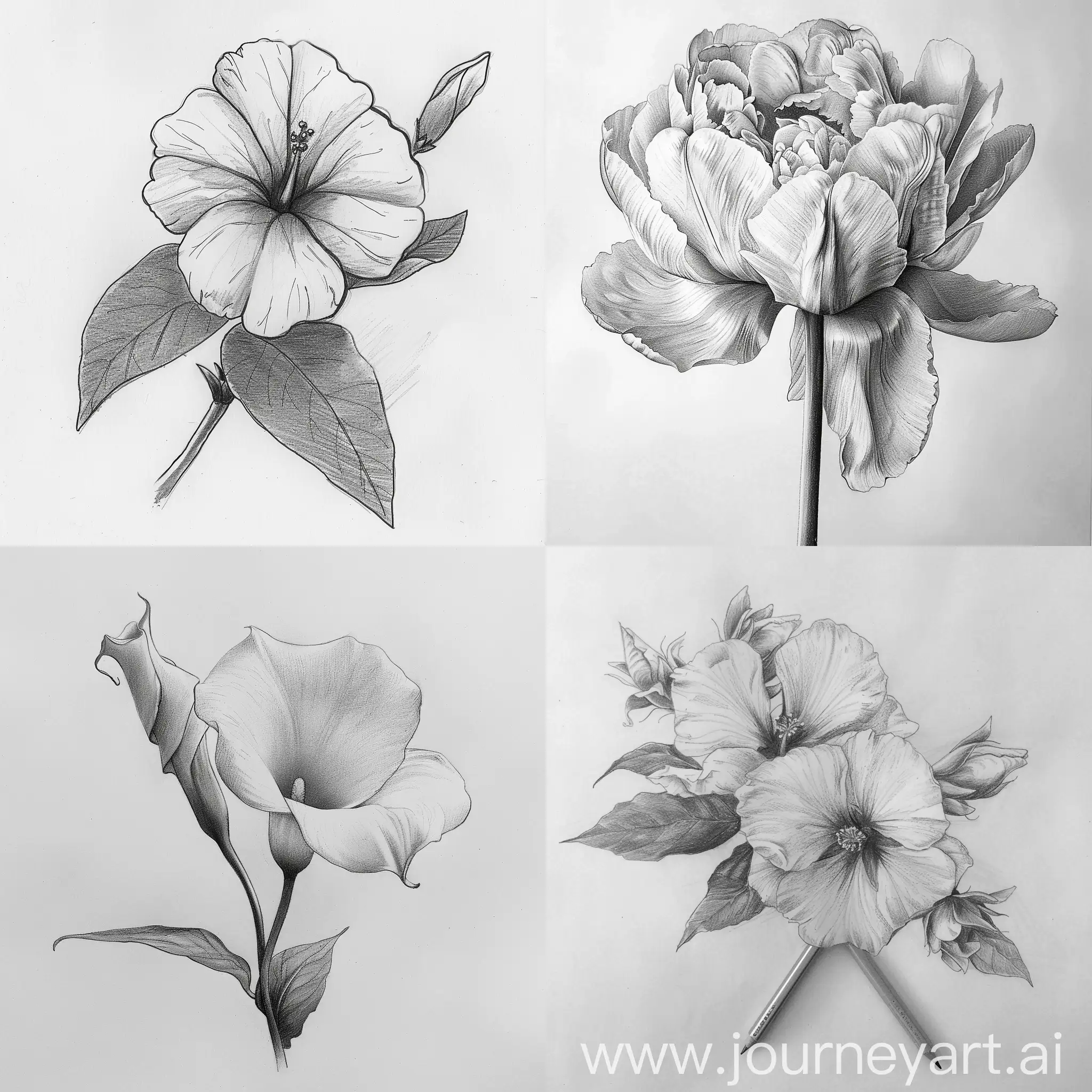 Intricate-Pencil-Drawing-of-a-Flower-in-a-Stand-Inspired-by-GTA-San-Andreas