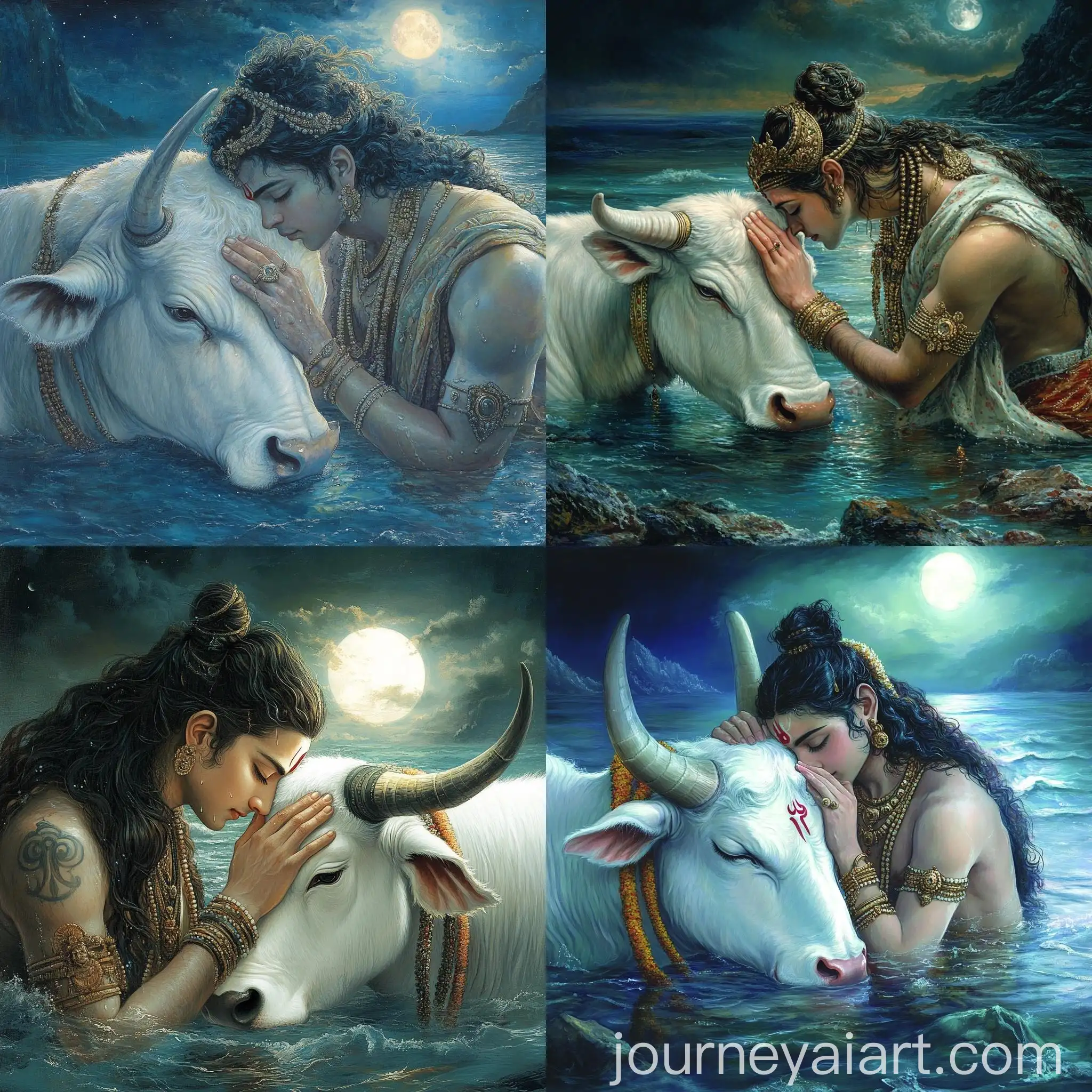 Shiva-and-Nandi-in-Moonlit-Ocean-Serene-Moment-of-Connection
