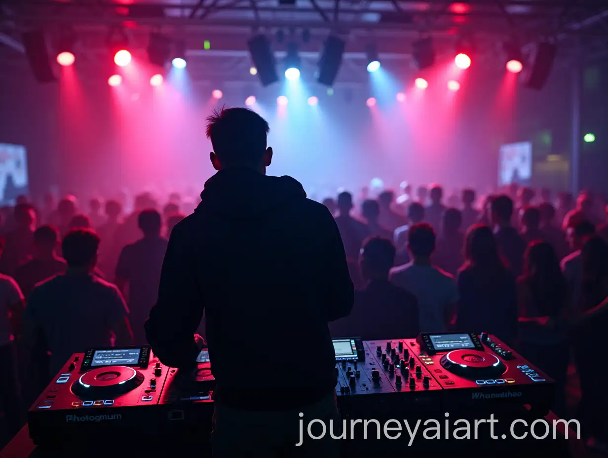 Cyberpunk-DJ-Performing-to-an-Enthusiastic-Crowd