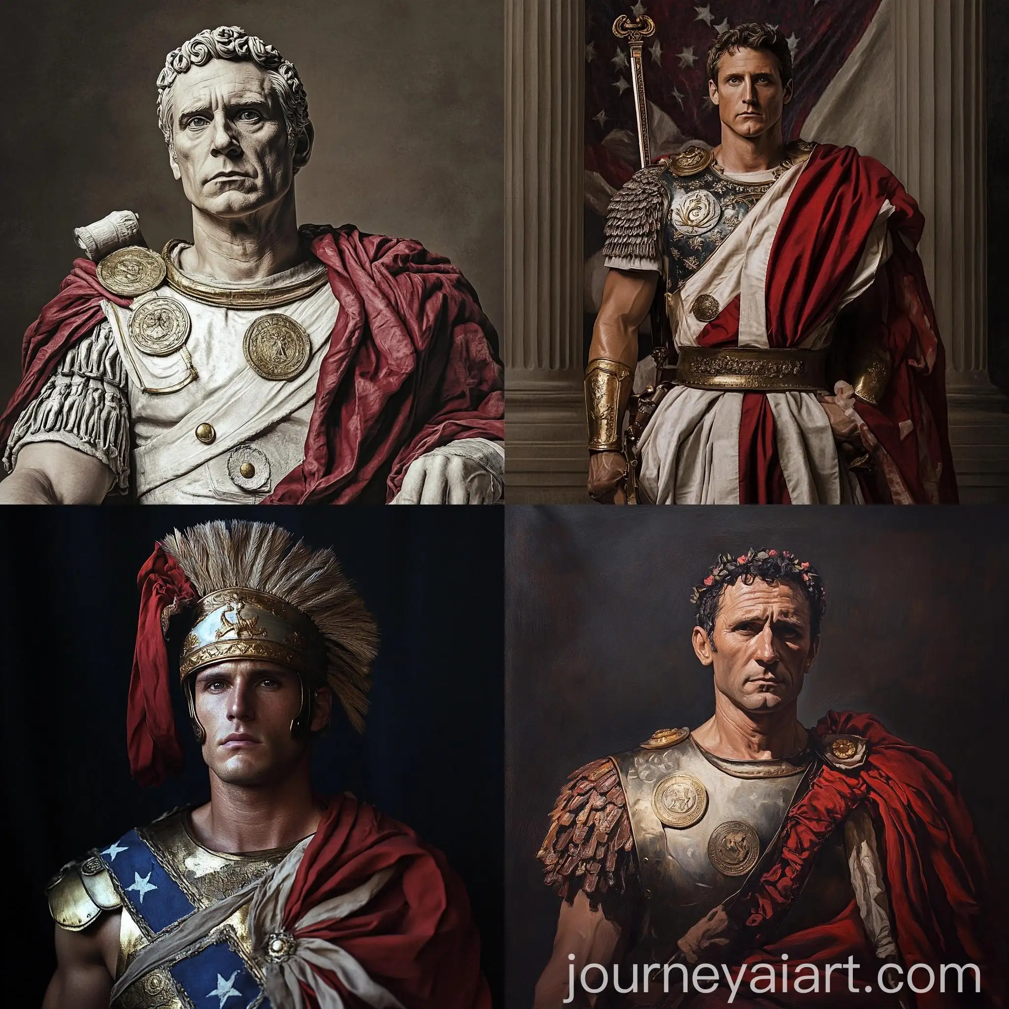 Caesar-as-Ruler-with-Roman-Laurel-Wreath