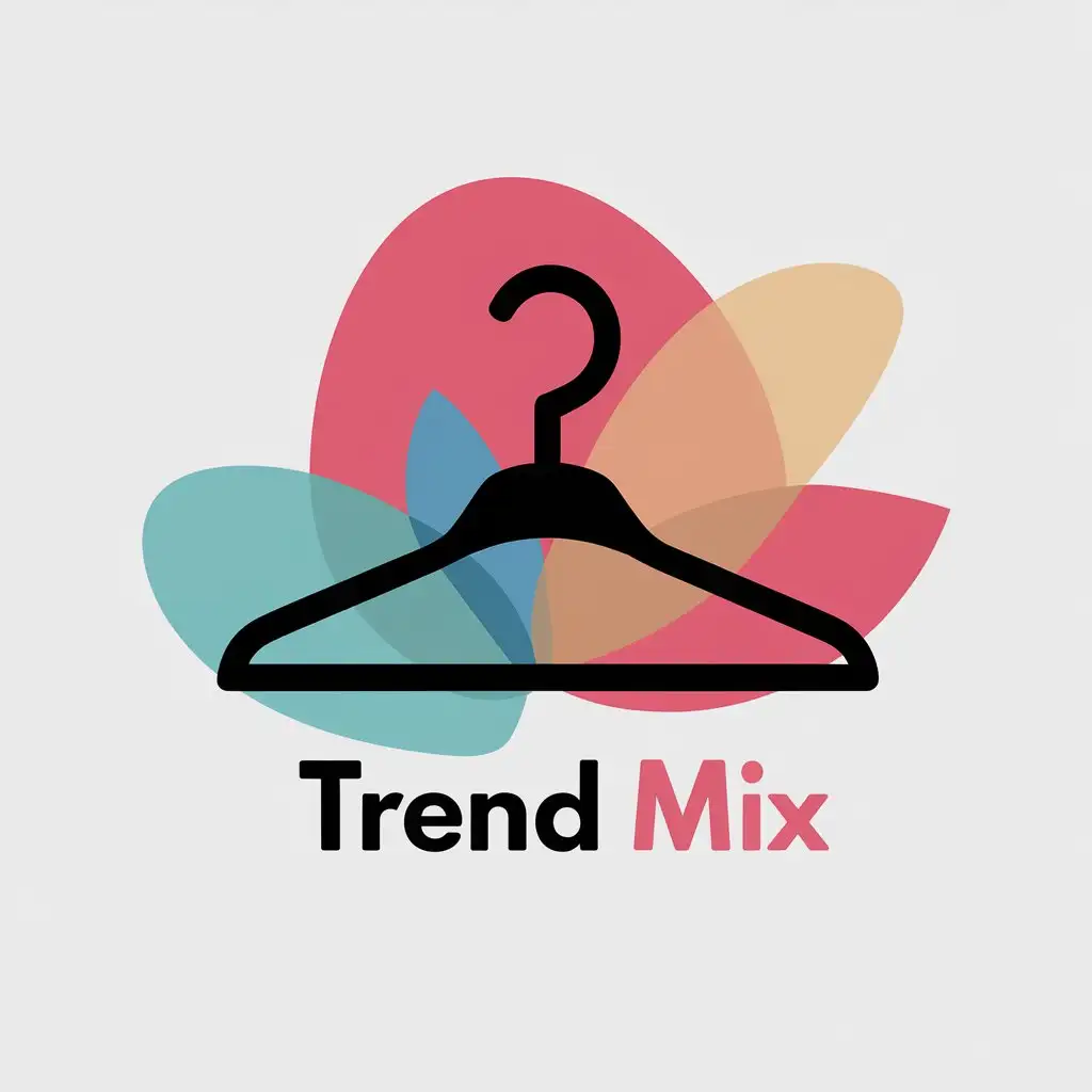 LOGO Design for Trend Mix Womens Fashion with Style and Trend Elements on a Clear Background