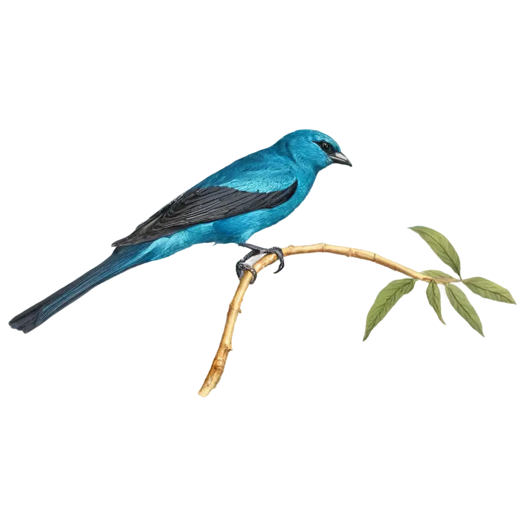 Vibrant-Turquoise-Tanager-PNG-Image-for-Stunning-Digital-Art-and-Nature-Projects