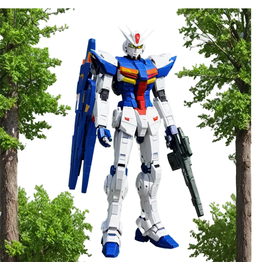 gundam in tree