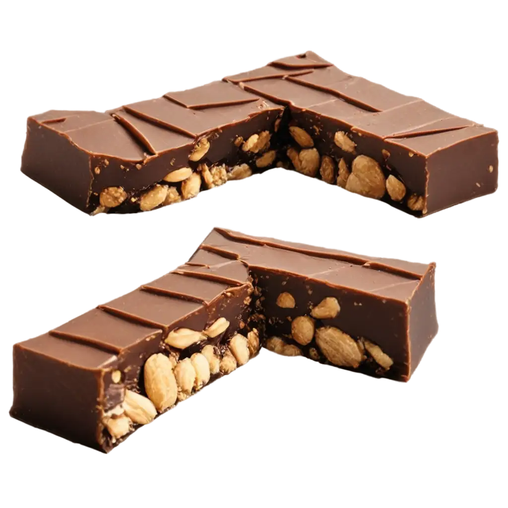 Protein-Bar-with-Nuts-in-Dark-Chocolate-Cut-Open-PNG-Image-for-Food-Photography-and-Marketing