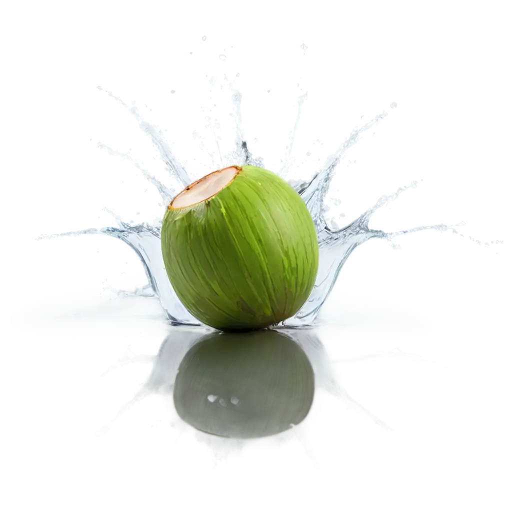 Tender-Coconut-and-Water-Splash-PNG-A-Refreshing-Visual-Delight-for-Your-Projects