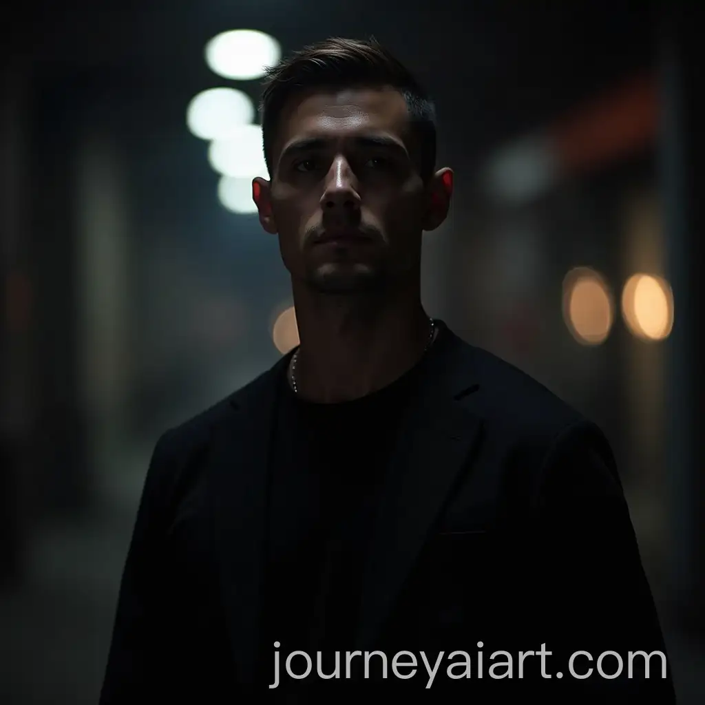 Urban-Man-with-Perfect-Features-in-Dramatic-Lighting