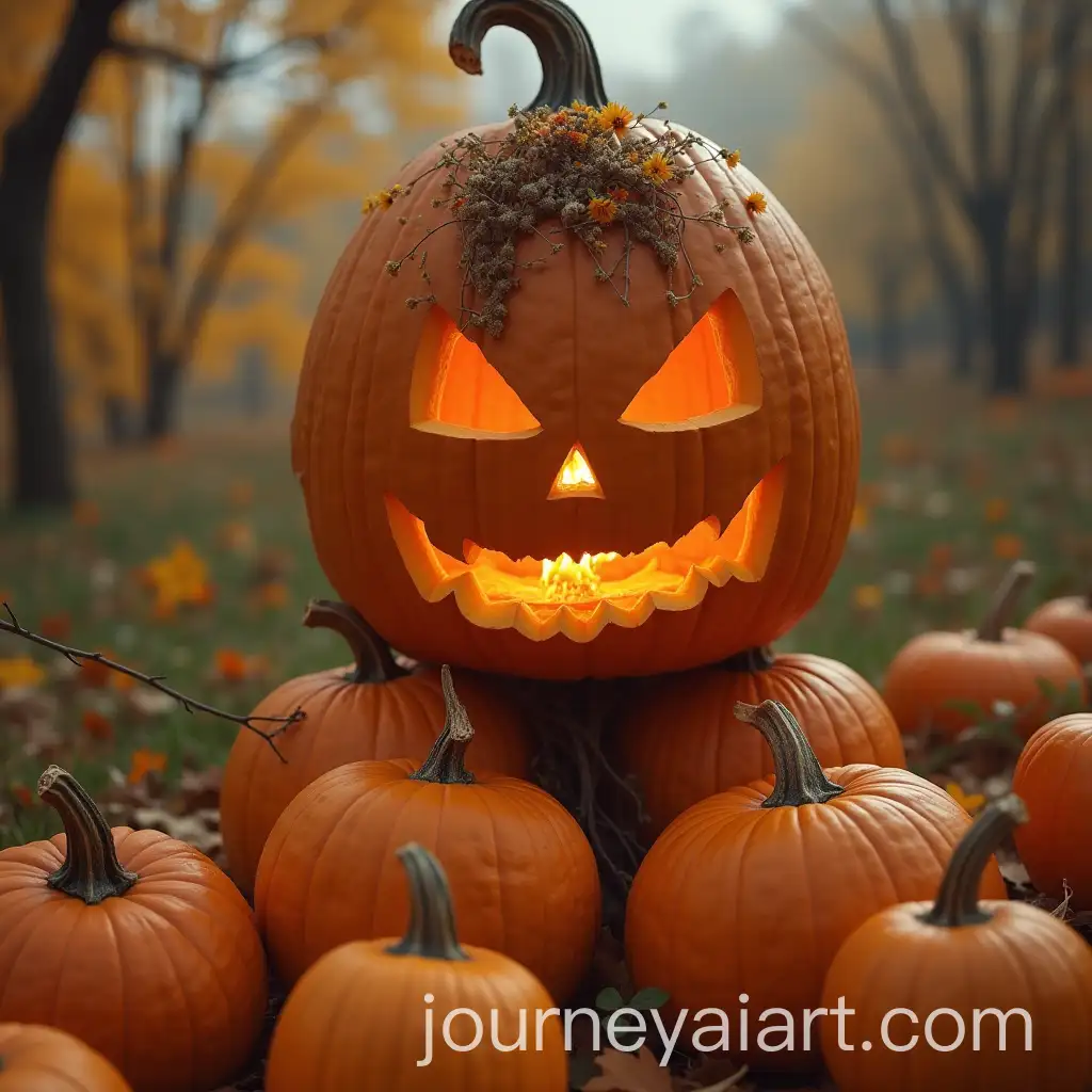 Person-Living-Inside-a-Giant-Pumpkin