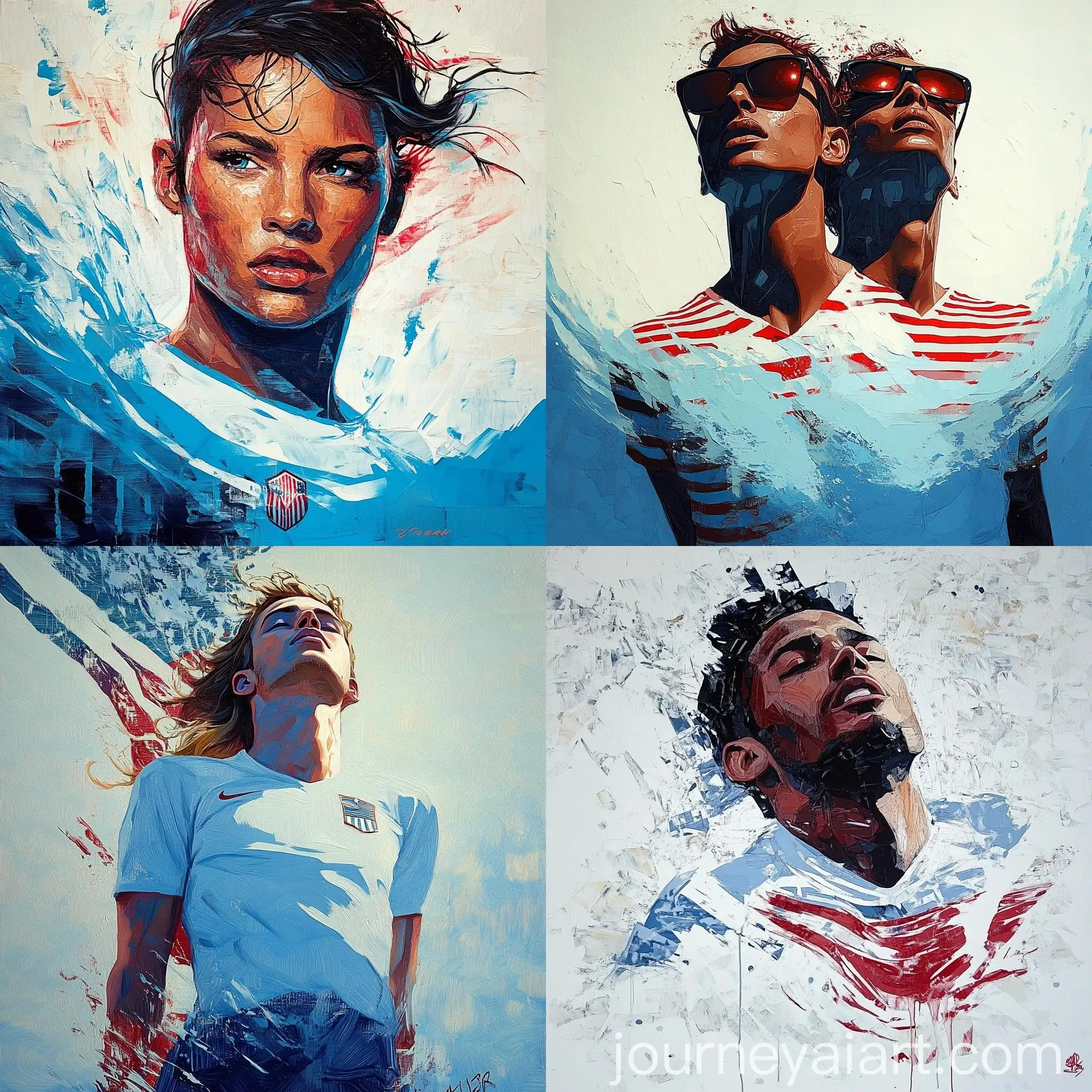 Modern-Style-Painting-of-a-Journey-Through-Artistic-Evolution