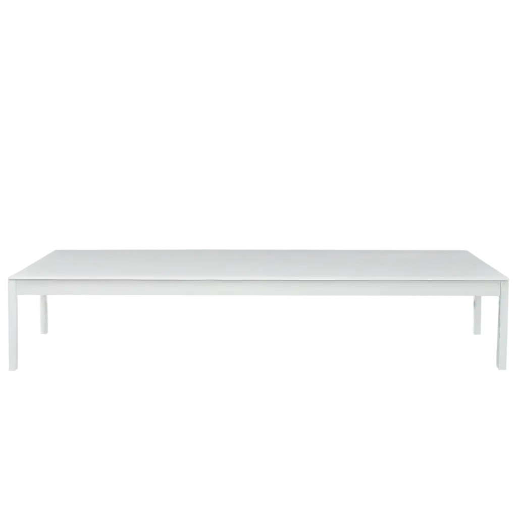 White-Table-from-Top-HighQuality-PNG-Image-for-Versatile-Usage