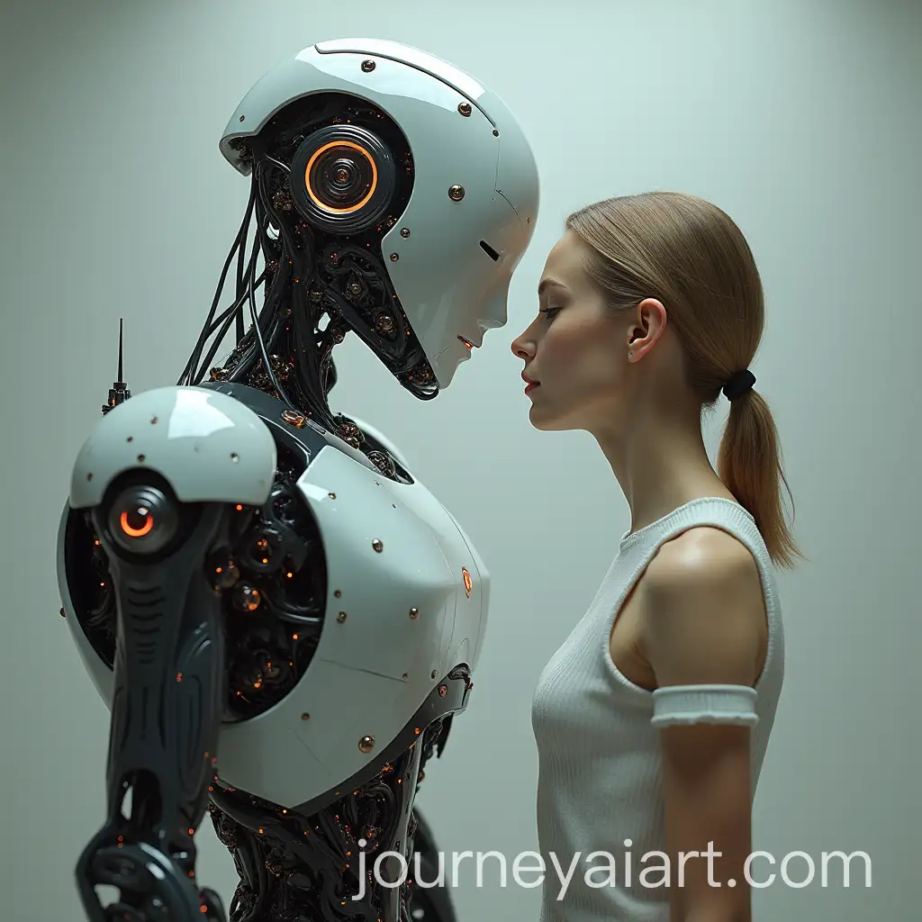 Robot-and-Human-Interaction-in-Futuristic-Setting