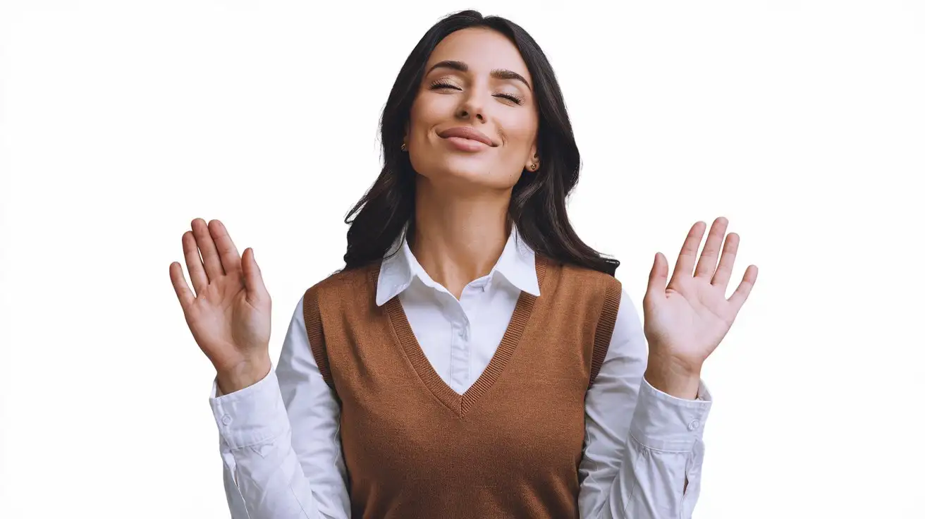 Detailed-Portrait-of-a-Woman-on-White-Background