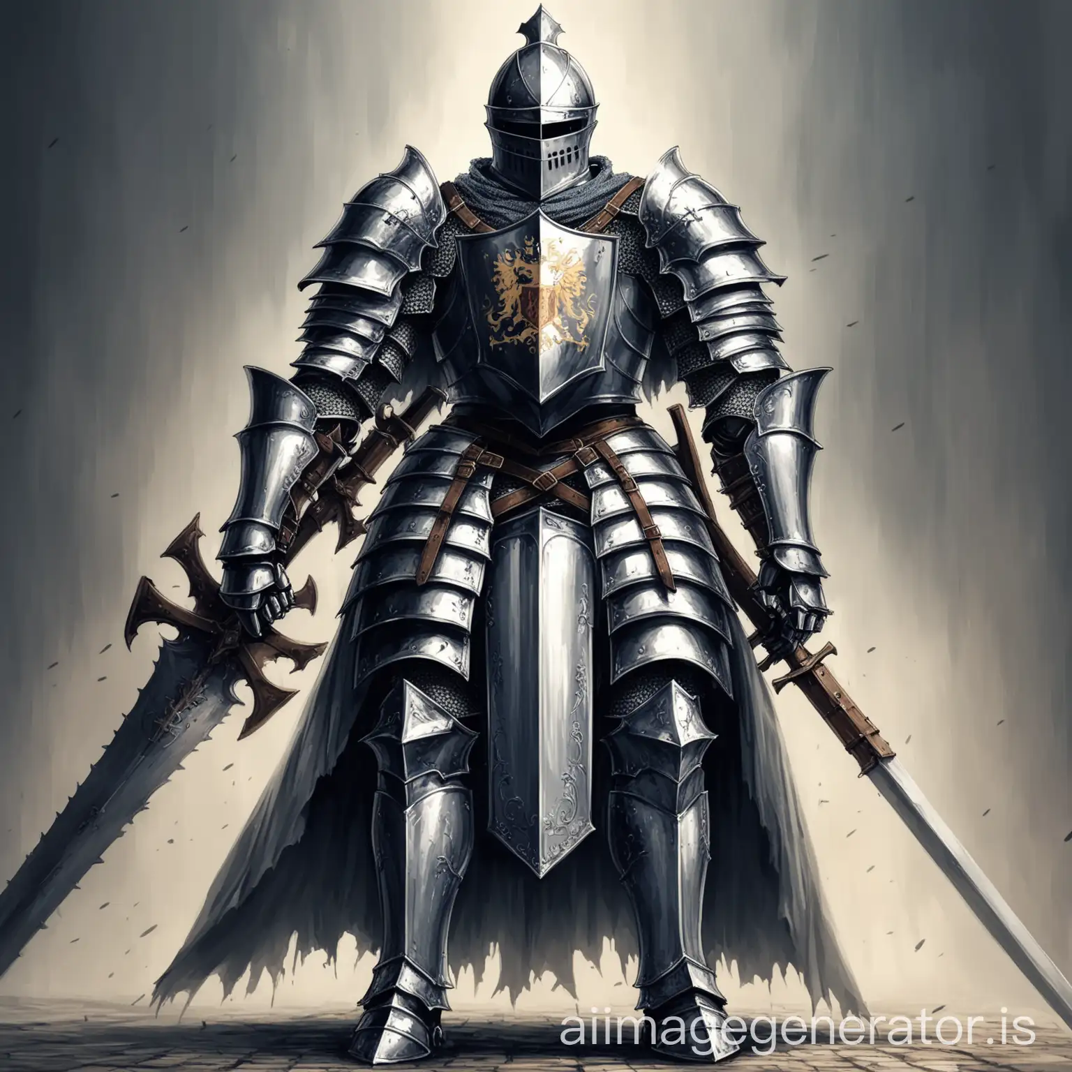 Valiant-Knight-in-Full-Armor-with-Battle-Gear