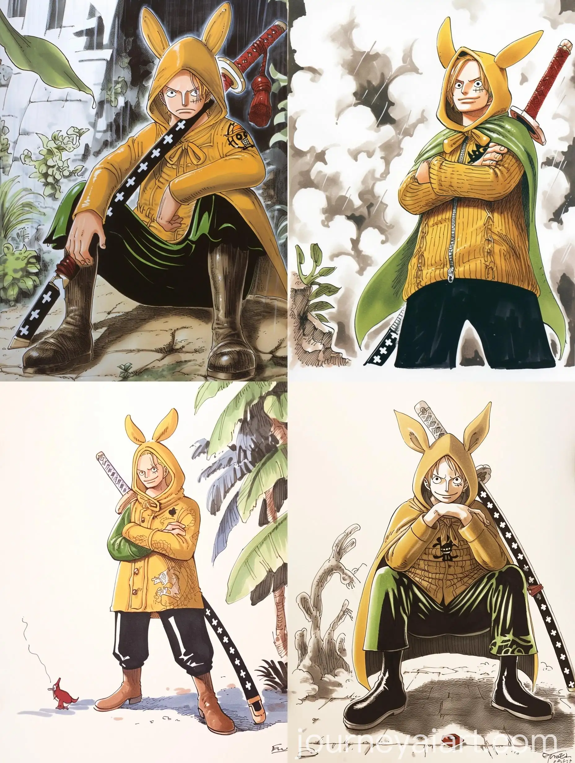 Fullbody-Manga-Portrait-of-a-Man-in-Copic-Marker-Style-from-One-Piece-Manga-by-Eiichiro-Oda