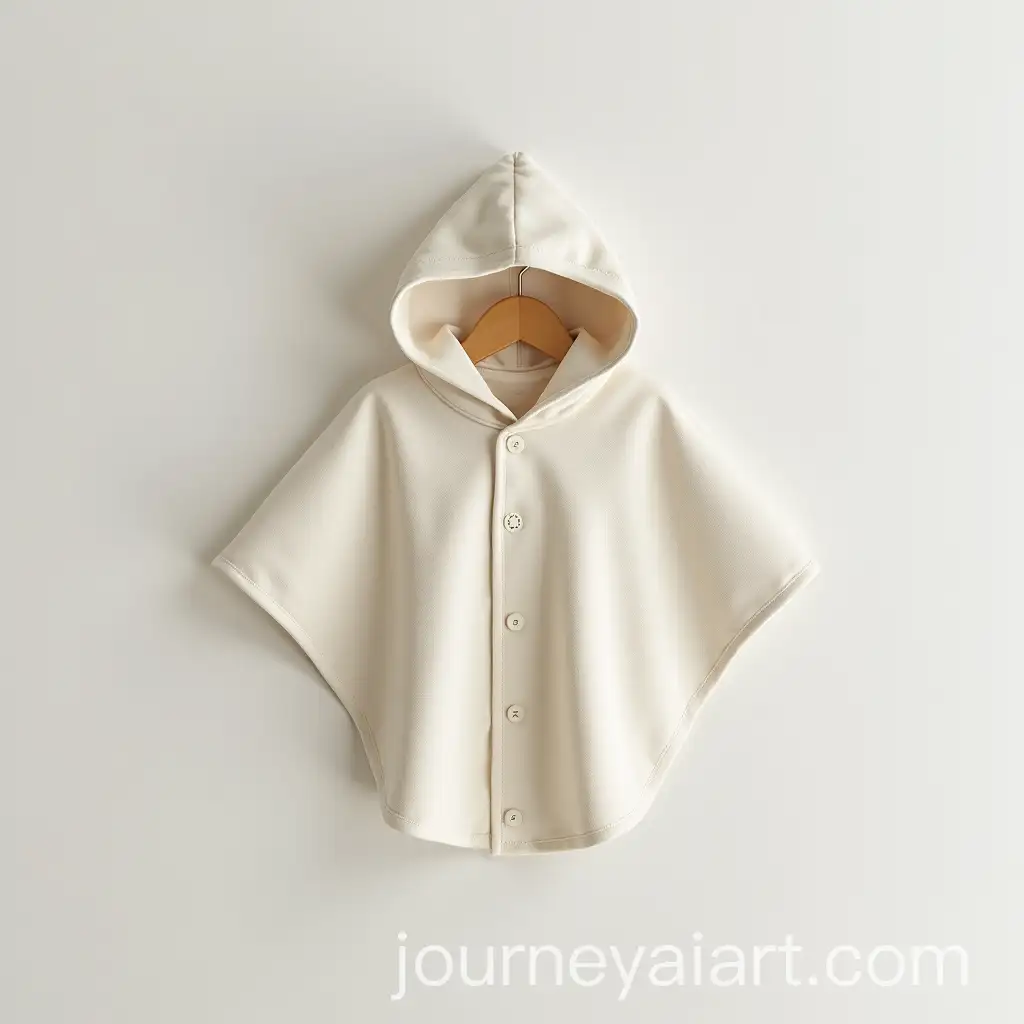 Realistic-Hooded-Bath-Cape-for-Babies-in-Mockup-Style