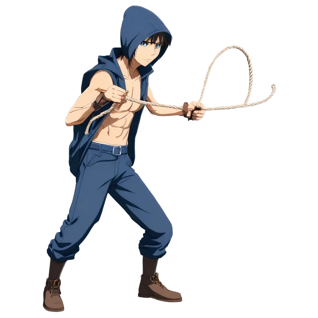 Anime-Style-Mugger-Holding-Rope-PNG-Image-Create-Dynamic-AnimeThemed-Artwork