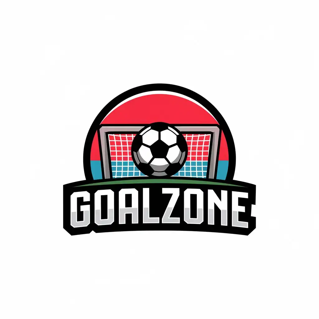 LOGO-Design-For-GoalZone-Ball-and-Goals-Theme