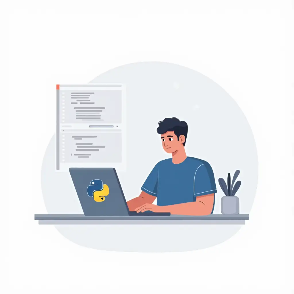 Person-Working-on-Laptop-with-Python-Code-Interface-in-Minimalist-Setting