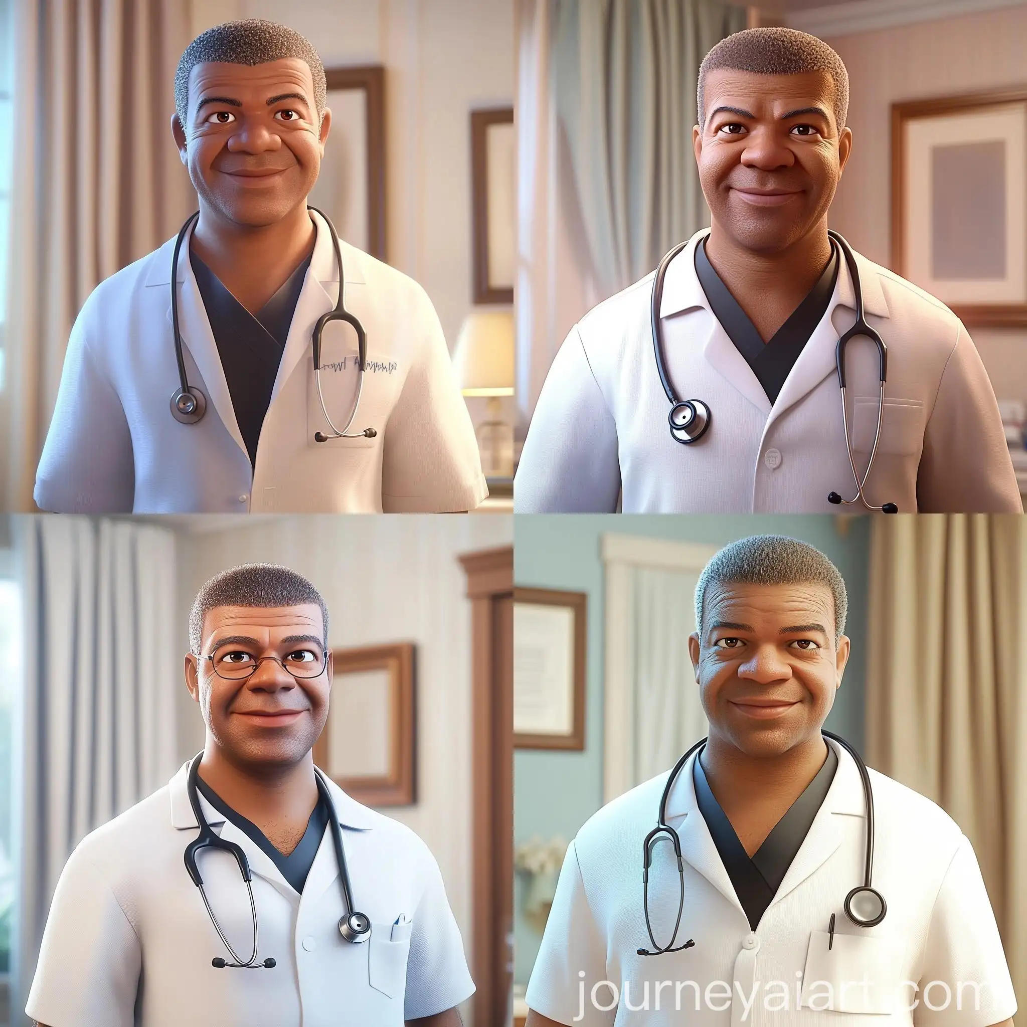 Friendly-Bespectacled-Doctor-in-White-Coat-with-Stethoscope