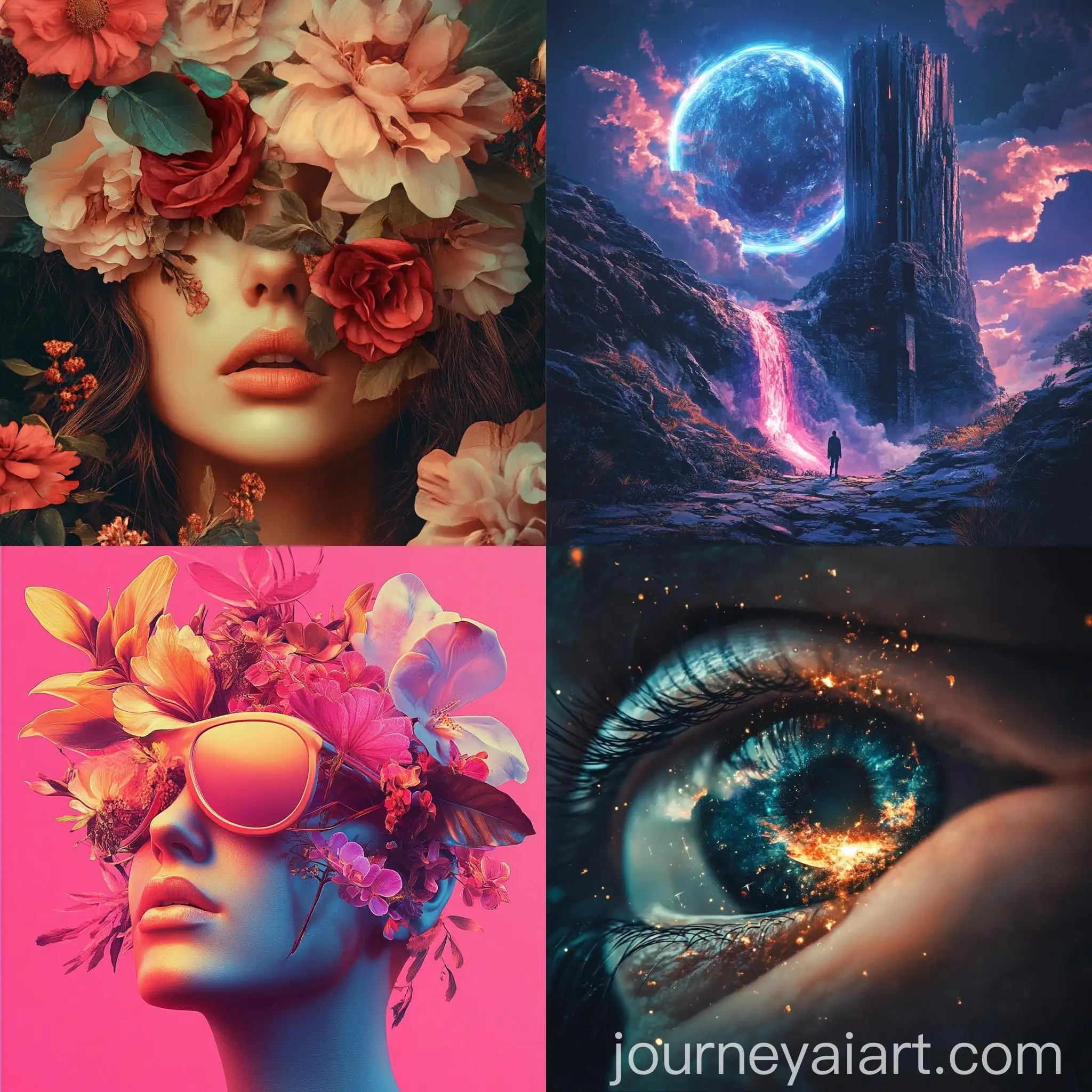 Children-Playing-with-Colorful-Kites-in-a-Summer-Meadow