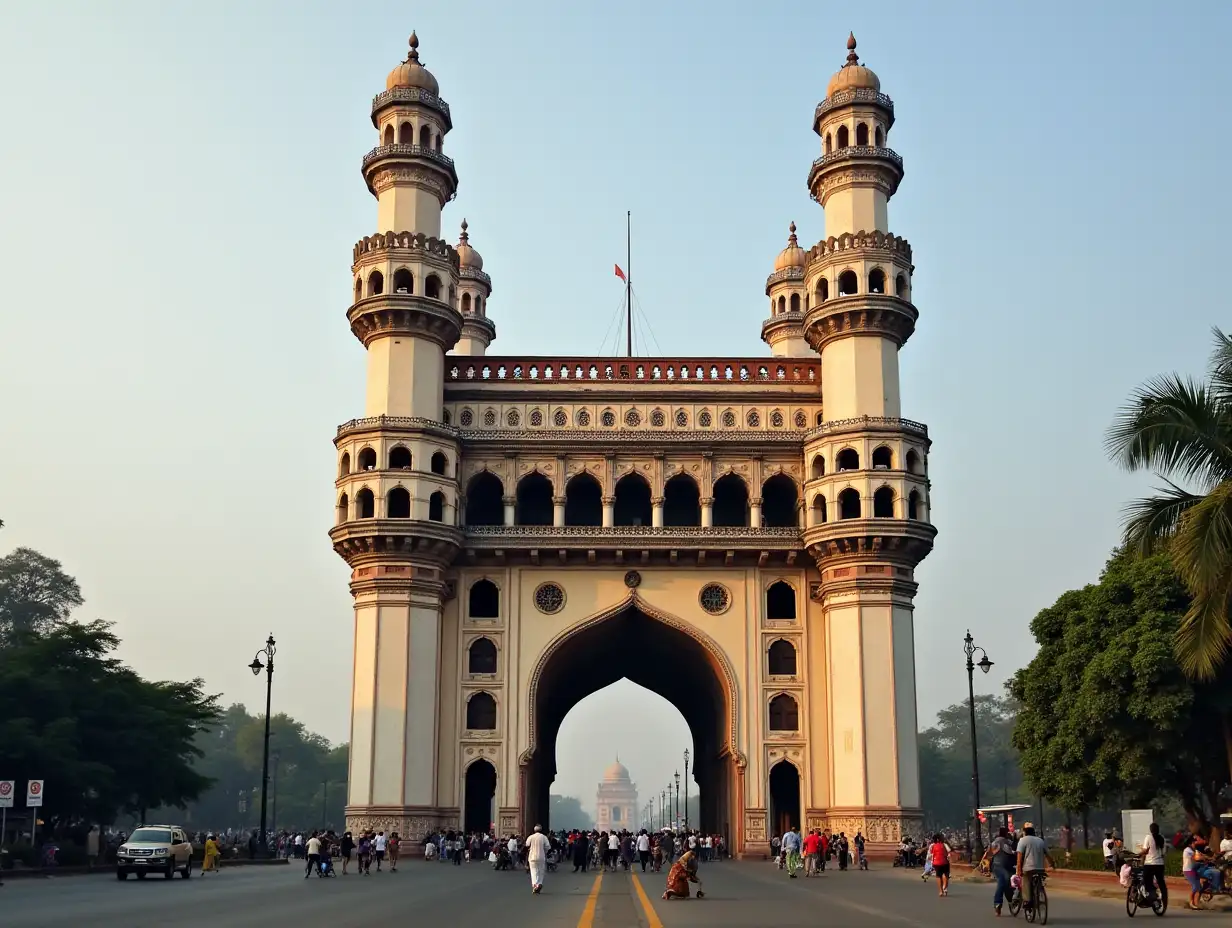 Hyderabad Charminar 16:9 aspect ratio