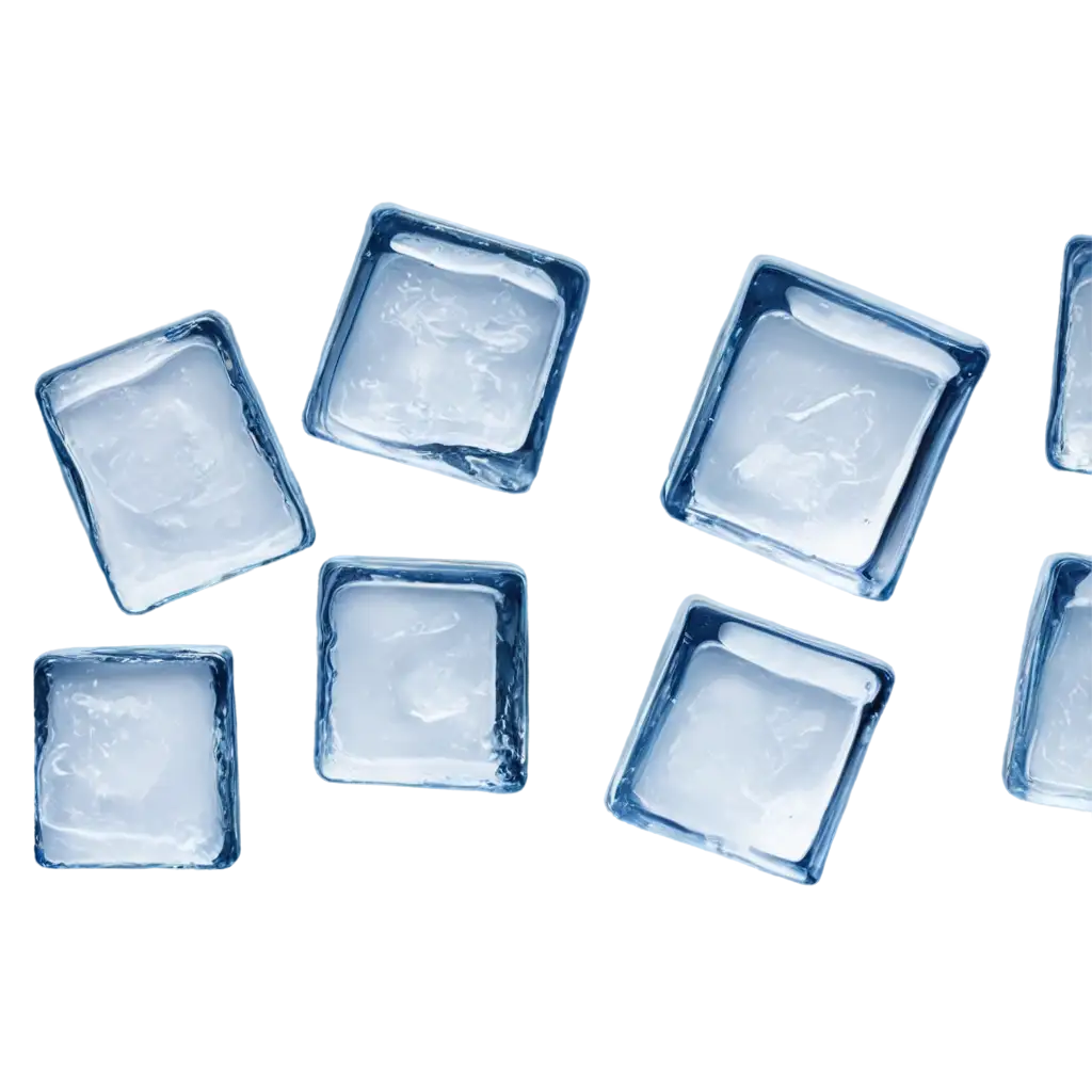 Ice-Cubes-with-Water-PNG-Image-for-Clear-and-Crisp-Visuals