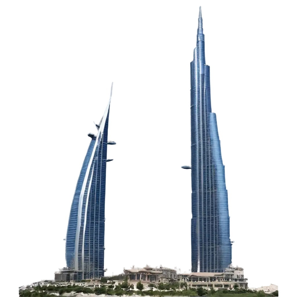 Stunning-Burj-Khalifa-PNG-Image-for-Versatile-Use